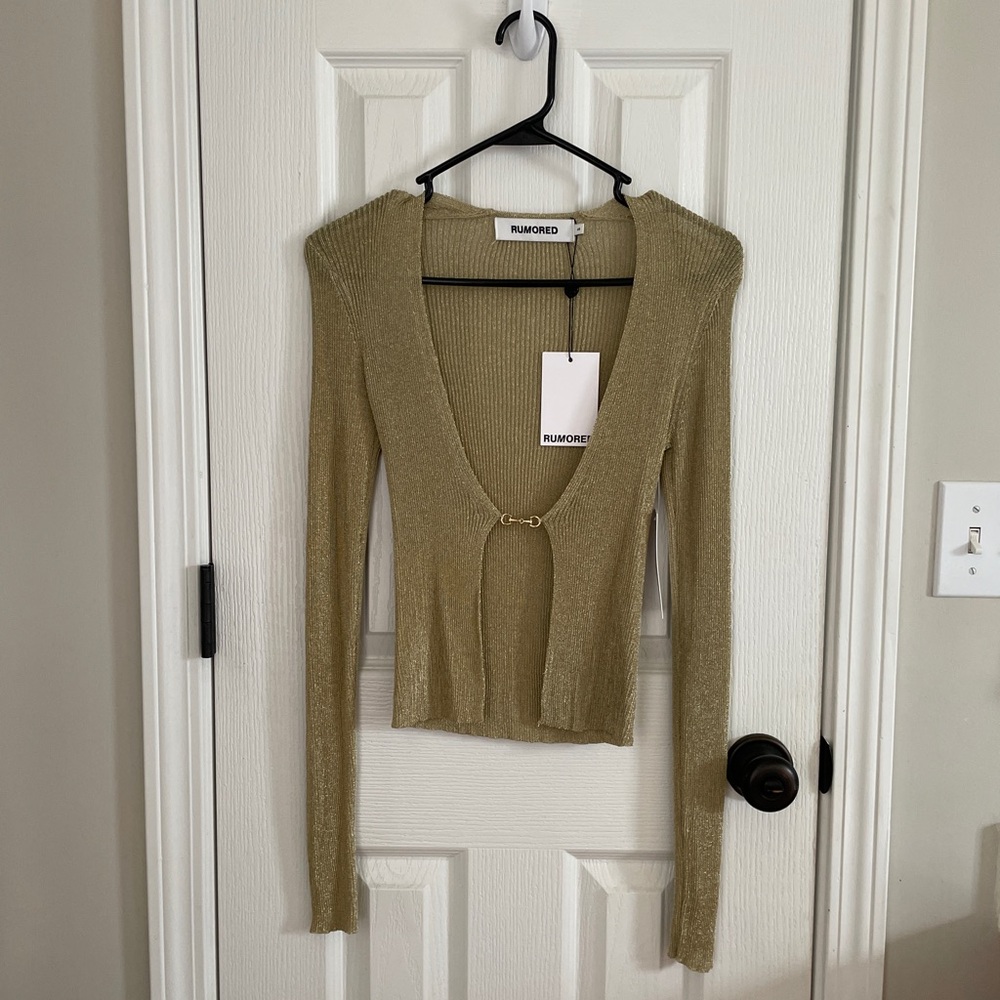 Gold Rumored Sweater